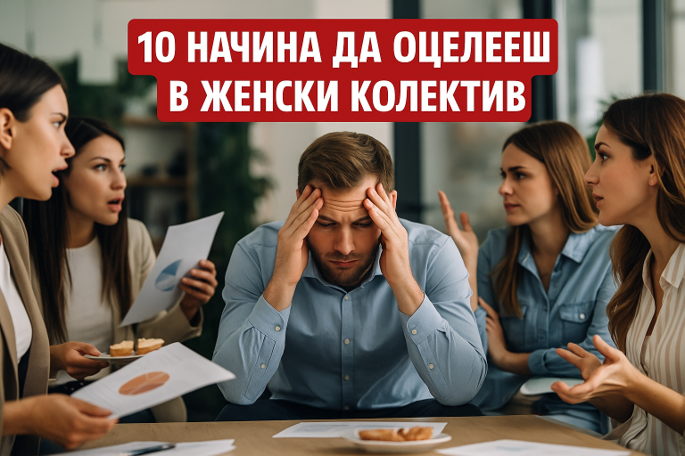10 начина да оцелееш в женски колектив (братоложки наръчник за оцеляване)
